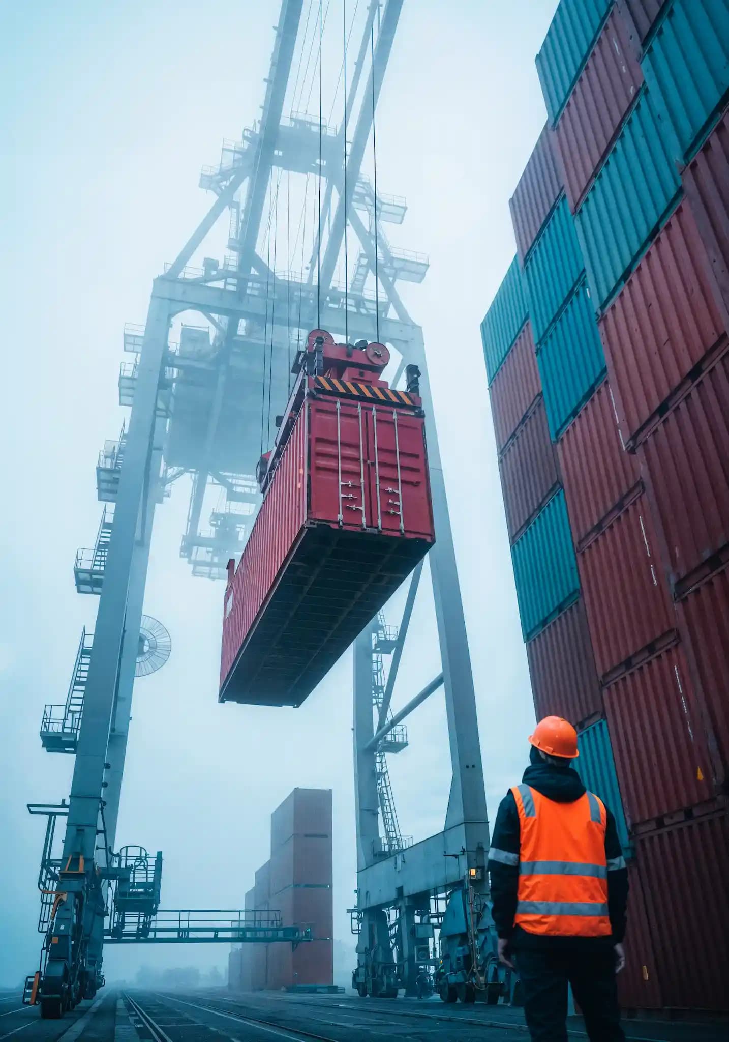Reefer Container Yard